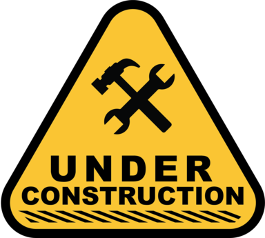An 'Under Construction' sign